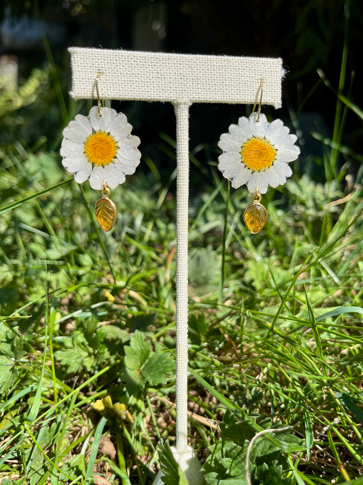 Daisy & Citrine Earrings