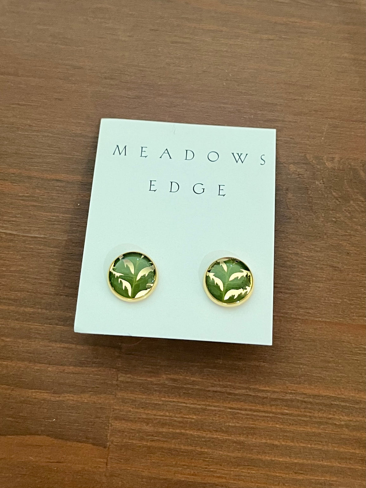 Fern Stud Earrings