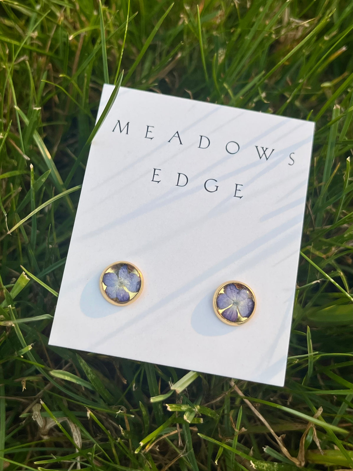 Hydrangea Stud Earrings