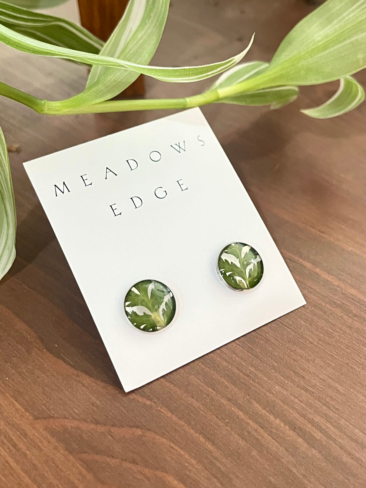 Fern Stud Earrings