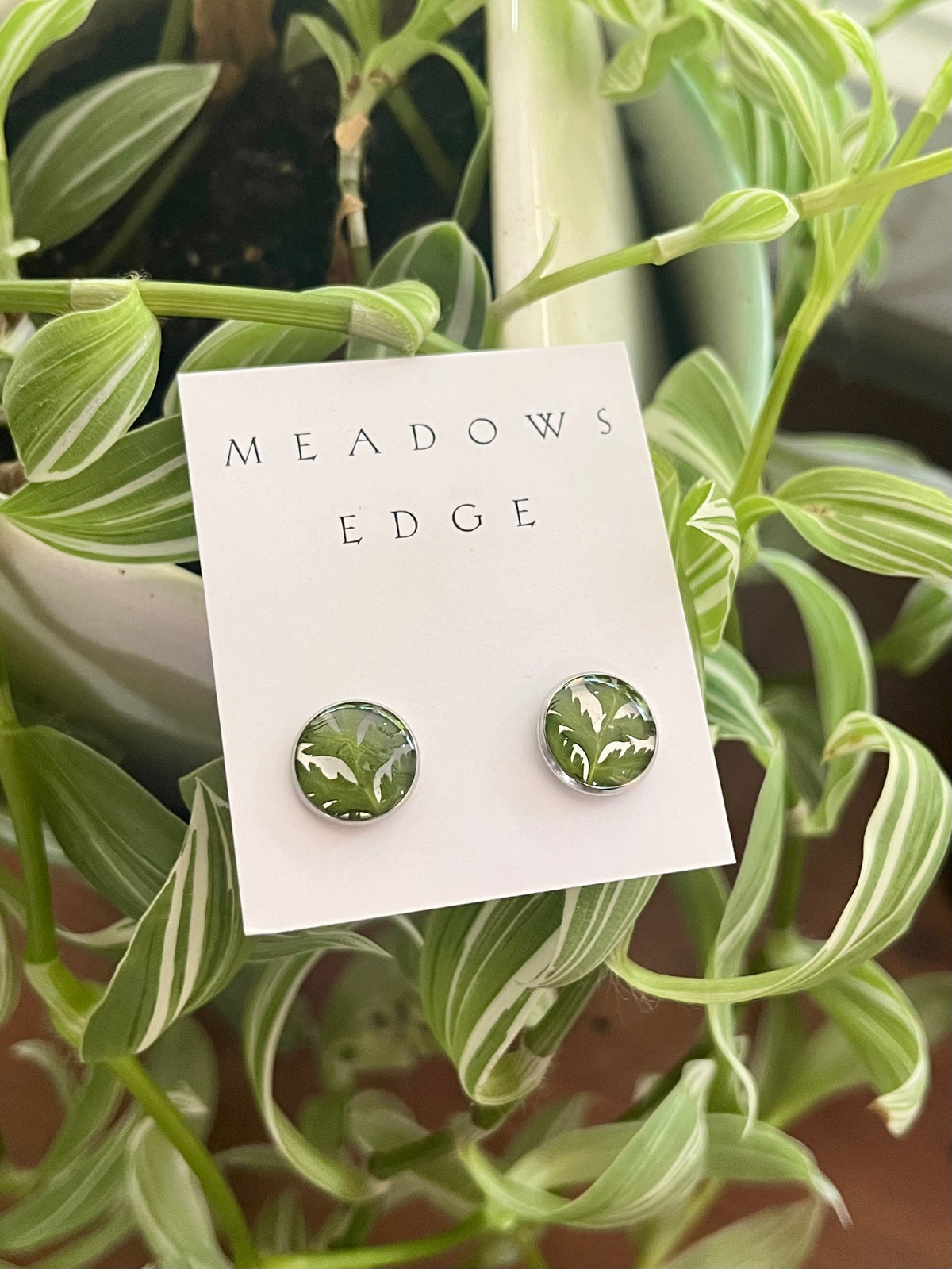 Fern Stud Earrings