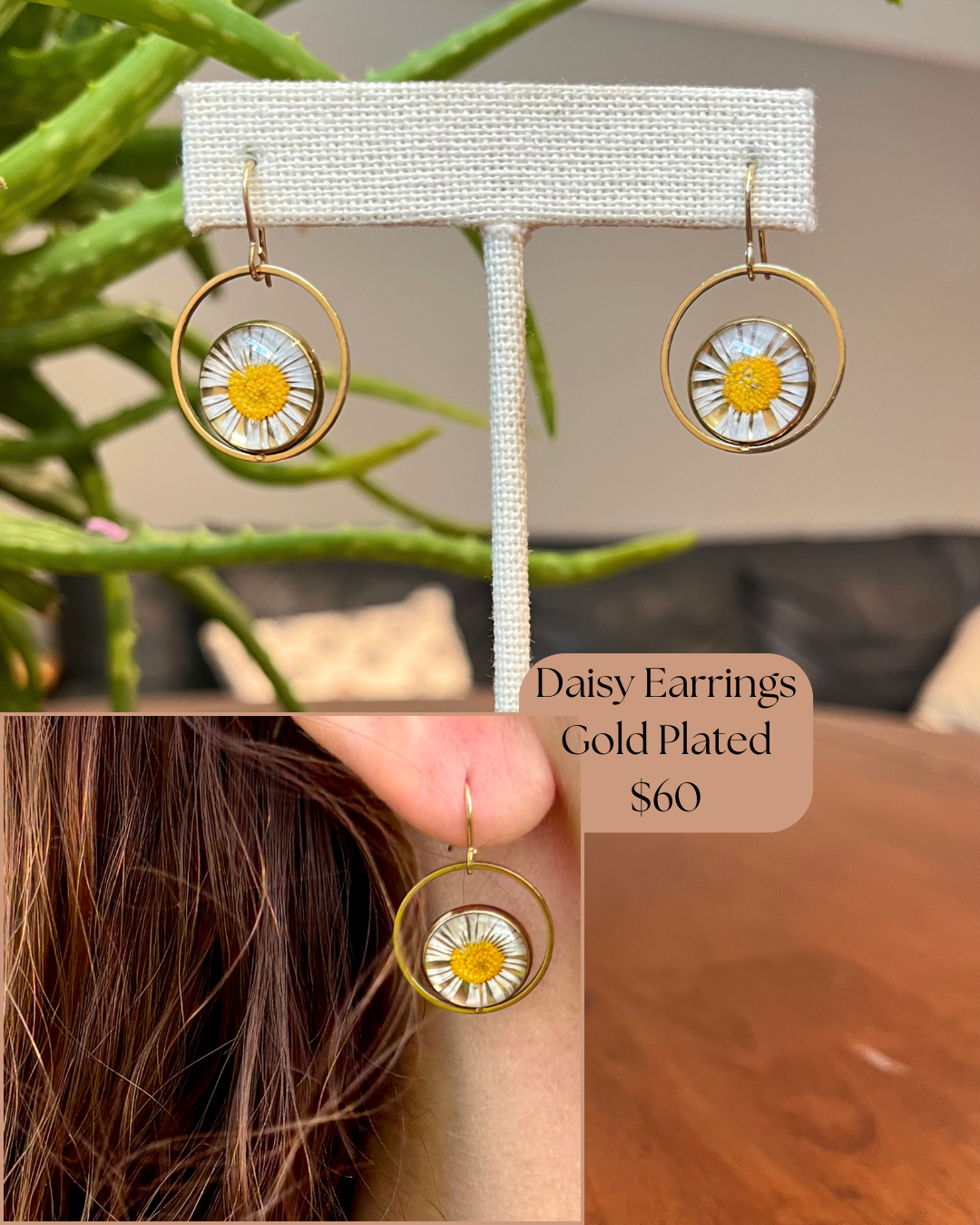 A-Daisy Dangle Earrings