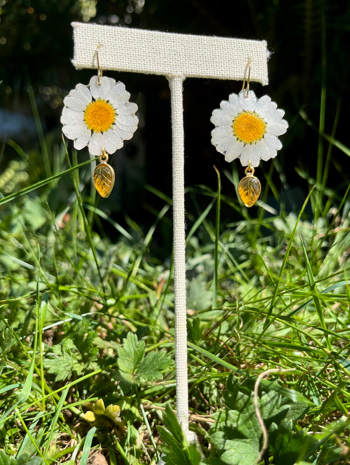 Daisy & Citrine Earrings
