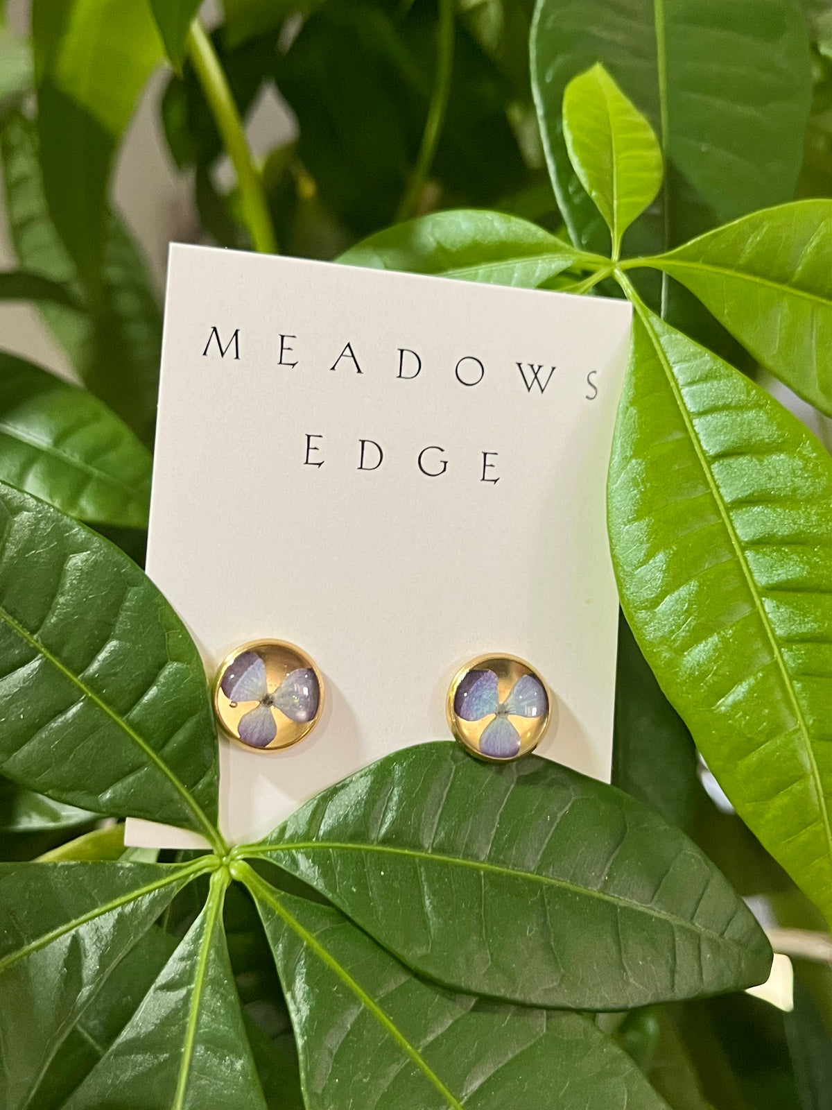 Hydrangea Stud Earrings