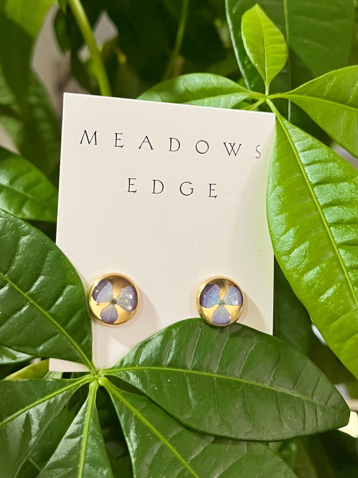 Hydrangea Stud Earrings