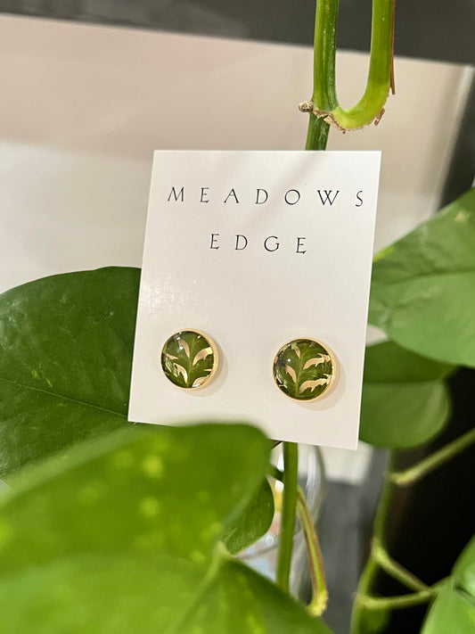 Fern Stud Earrings