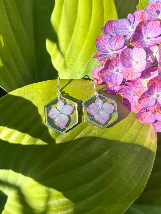 Hydrangea Earrings