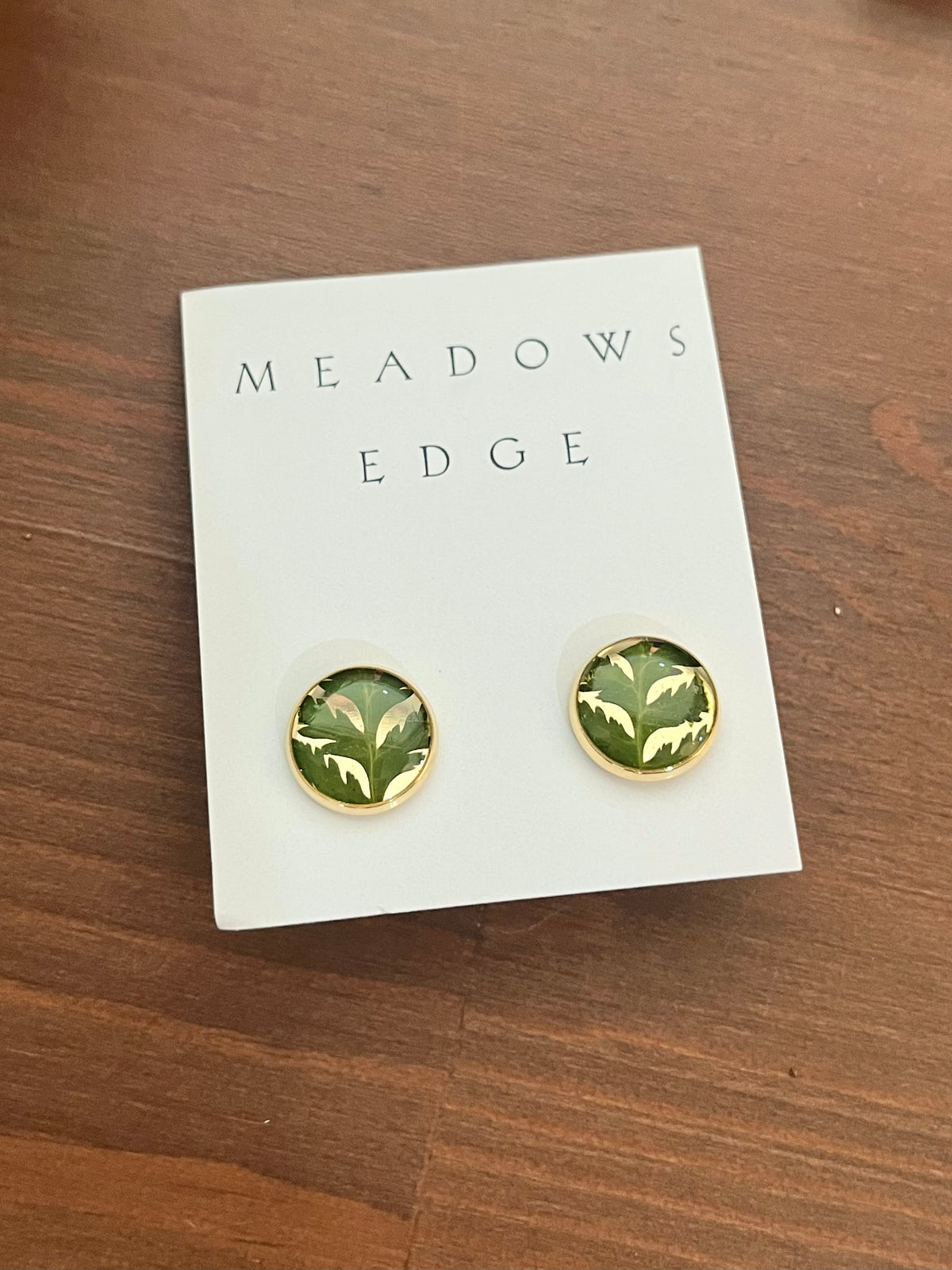 Fern Stud Earrings