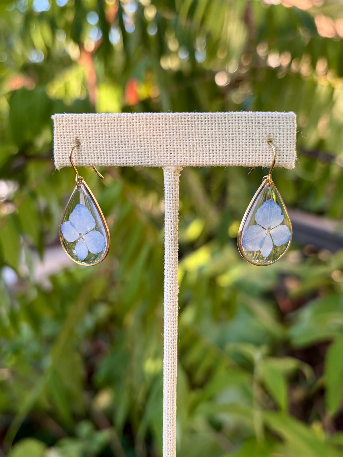 Hydrangea Flower Earrings