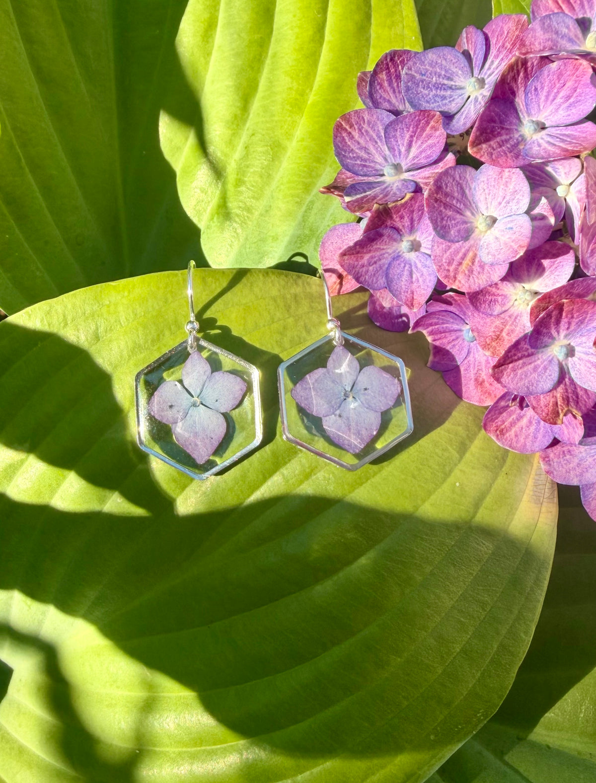 Hydrangea Earrings