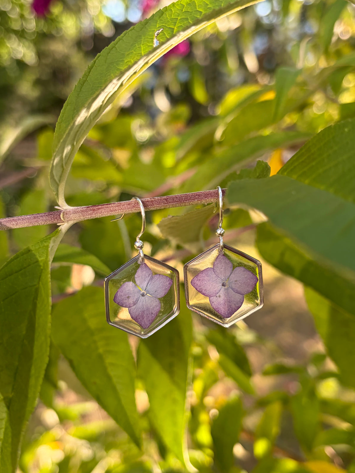 Hydrangea Earrings