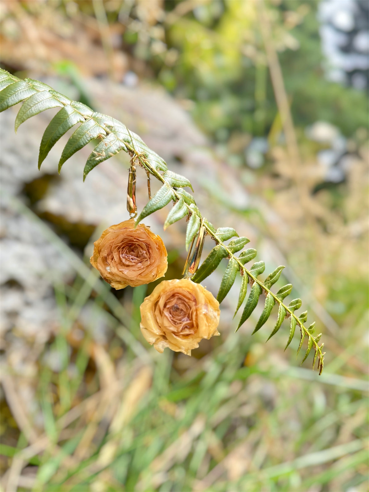 Rose Bud Earrings