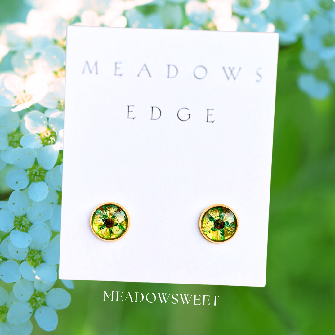 Meadowsweet Flower Earrings