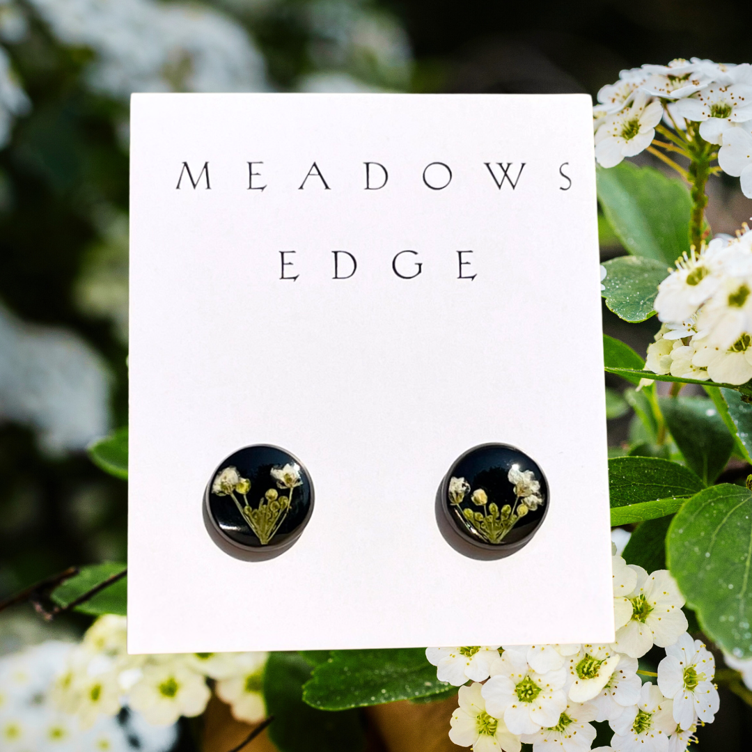 A-Sweet Alyssum Flower Earrings