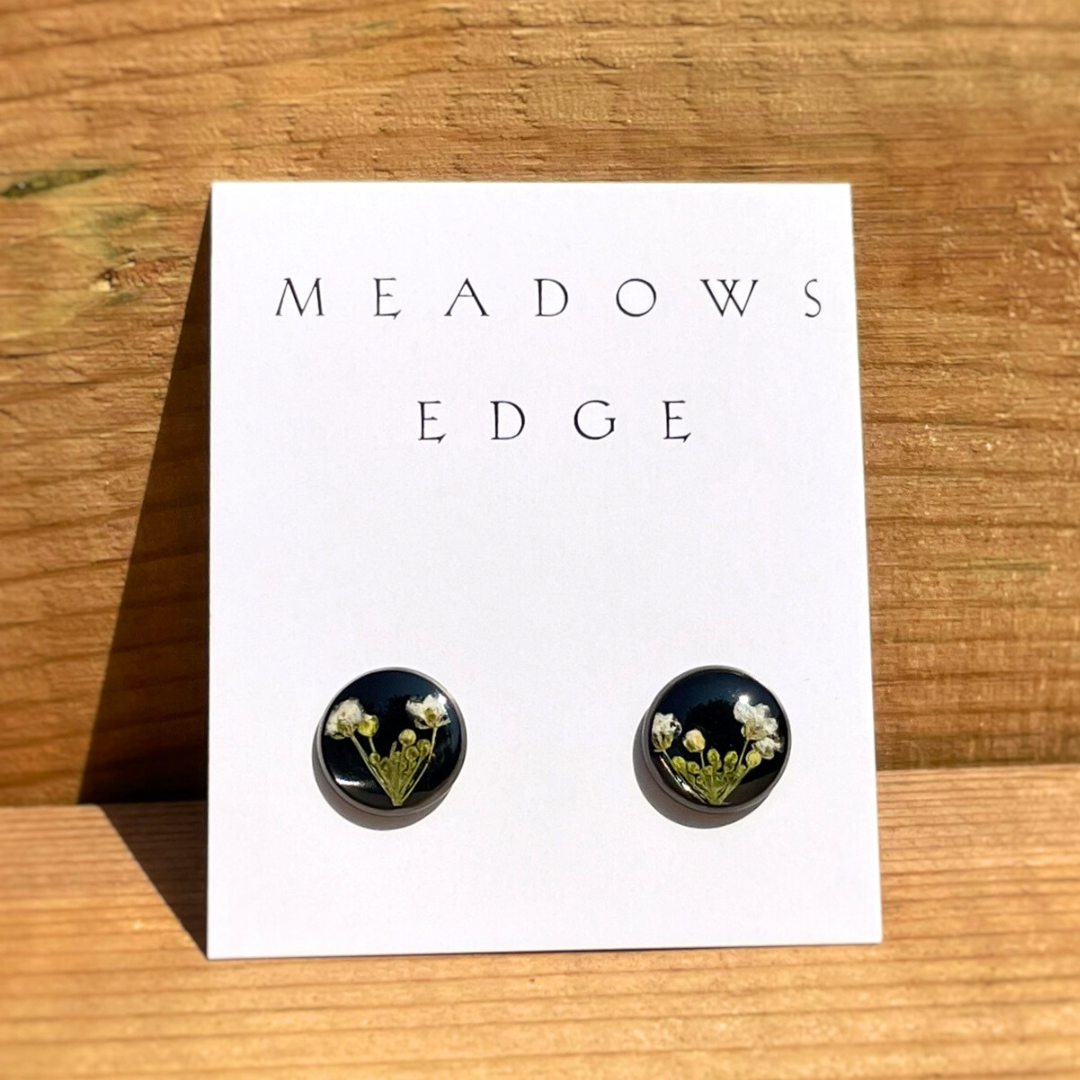 A-Sweet Alyssum Flower Earrings