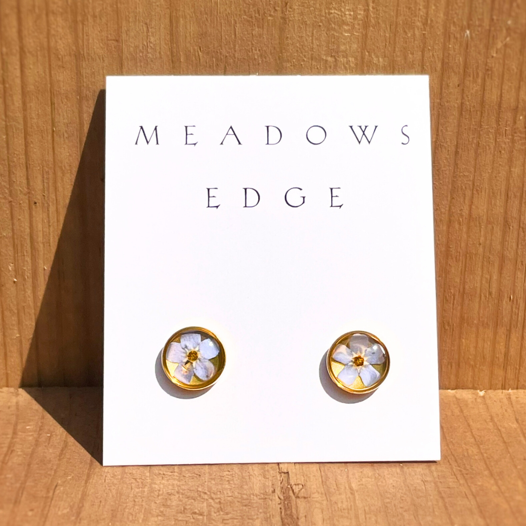 Forget-Me-Not Flower Earrings