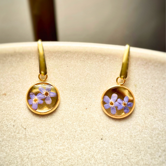 Forget-Me-Not Flower Dangles