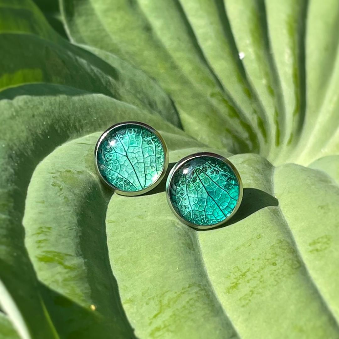 A-Hydrangea Flower Petal Earrings
